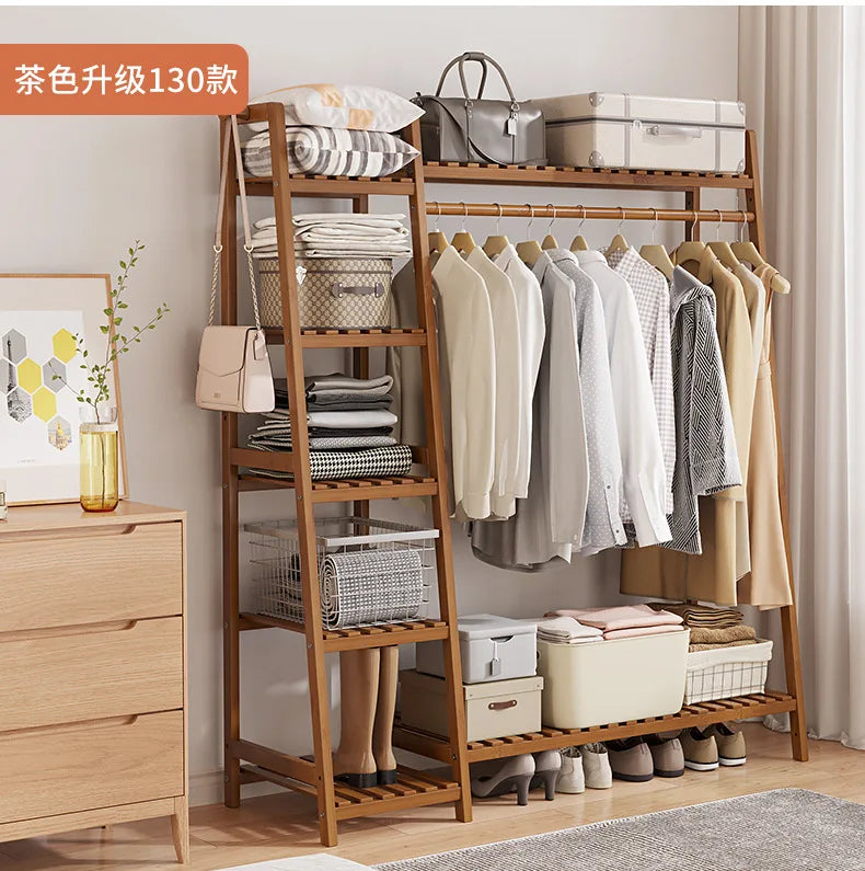 Movable Clothes Hanger Coats Clothing Rack Shelfs Home Furniture Room Shelves Closet Closet Shoe Organizer Jingle Bells Sofa