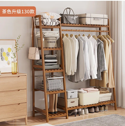 Movable Clothes Hanger Coats Clothing Rack Shelfs Home Furniture Room Shelves Closet Closet Shoe Organizer Jingle Bells Sofa