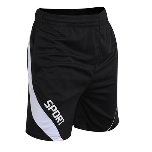 Summer New Men 3D Alphabet Stripe Printed Shorts Outdoor Gym Fitness Training Basketball Speed Drying Beach Shorts