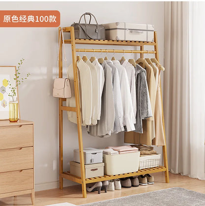 Movable Clothes Hanger Coats Clothing Rack Shelfs Home Furniture Room Shelves Closet Closet Shoe Organizer Jingle Bells Sofa