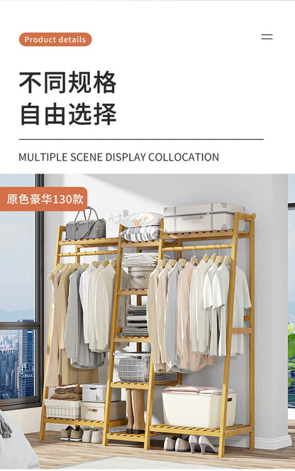 Movable Clothes Hanger Coats Clothing Rack Shelfs Home Furniture Room Shelves Closet Closet Shoe Organizer Jingle Bells Sofa