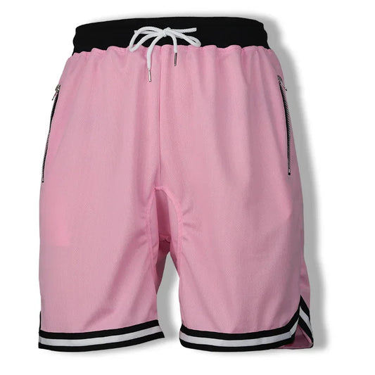 8 Colors Men's Gym Sports Jogger Shorts Breathable Sweat Wicking Quick Dry for Outdoor Running Basketball Training Beach Fitness