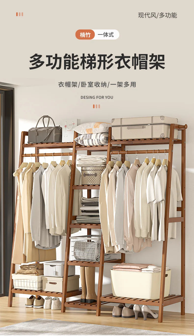 Movable Clothes Hanger Coats Clothing Rack Shelfs Home Furniture Room Shelves Closet Closet Shoe Organizer Jingle Bells Sofa